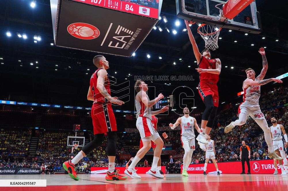 BASKET - Euroleague - EA7 Emporio Armani Milano vs Baskonia Vitoria-Gasteiz