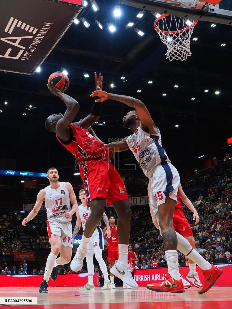 BASKET - Euroleague - EA7 Emporio Armani Milano vs Baskonia Vitoria-Gasteiz