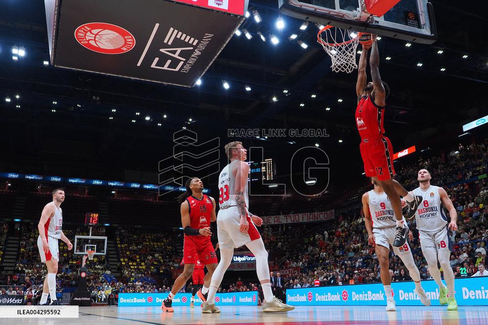 BASKET - Euroleague - EA7 Emporio Armani Milano vs Baskonia Vitoria-Gasteiz