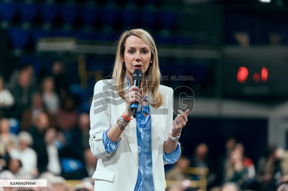 Bruno Retailleau campaign for the presidency of Les Republicains LR - Paris AJ