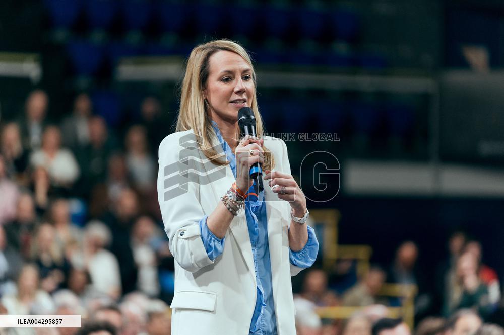 Bruno Retailleau campaign for the presidency of Les Republicains LR - Paris AJ