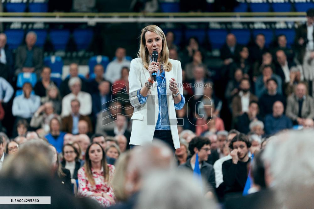 Bruno Retailleau campaign for the presidency of Les Republicains LR - Paris AJ