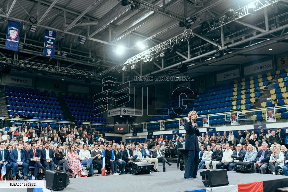 Bruno Retailleau campaign for the presidency of Les Republicains LR - Paris AJ