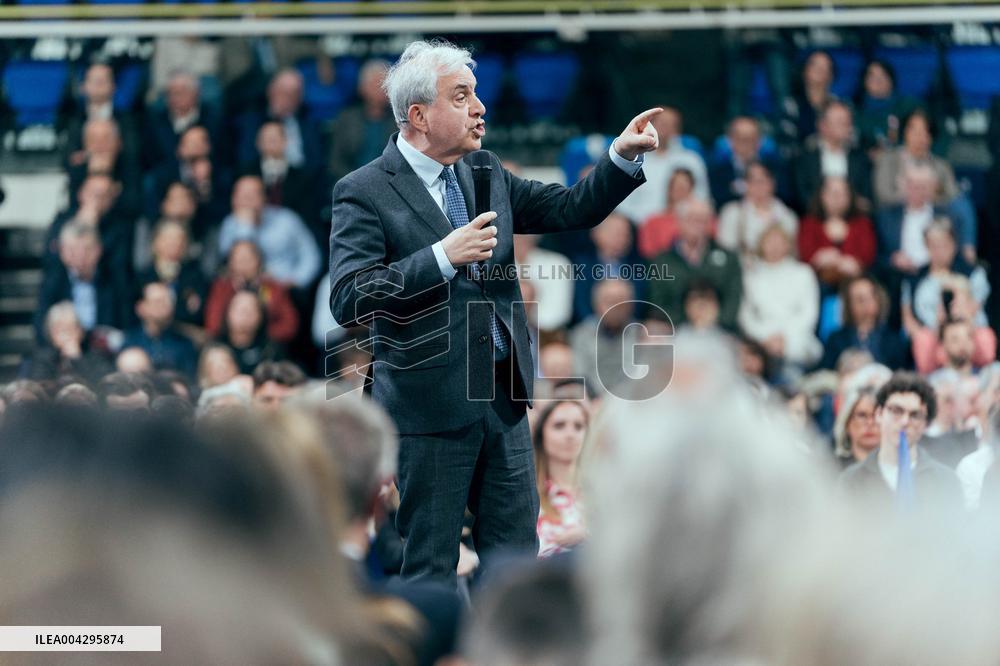 Bruno Retailleau campaign for the presidency of Les Republicains LR - Paris AJ