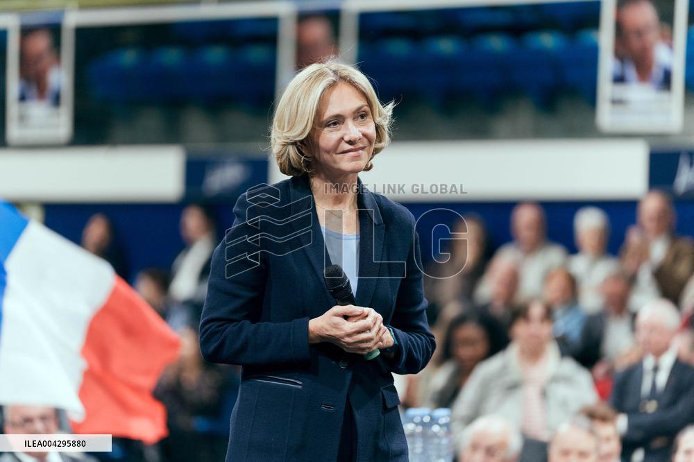 Bruno Retailleau campaign for the presidency of Les Republicains LR - Paris AJ