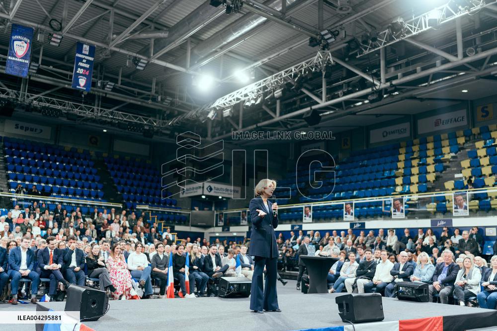 Bruno Retailleau campaign for the presidency of Les Republicains LR - Paris AJ