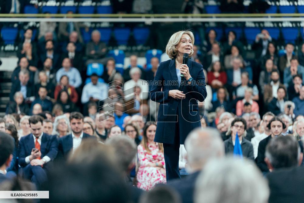 Bruno Retailleau campaign for the presidency of Les Republicains LR - Paris AJ