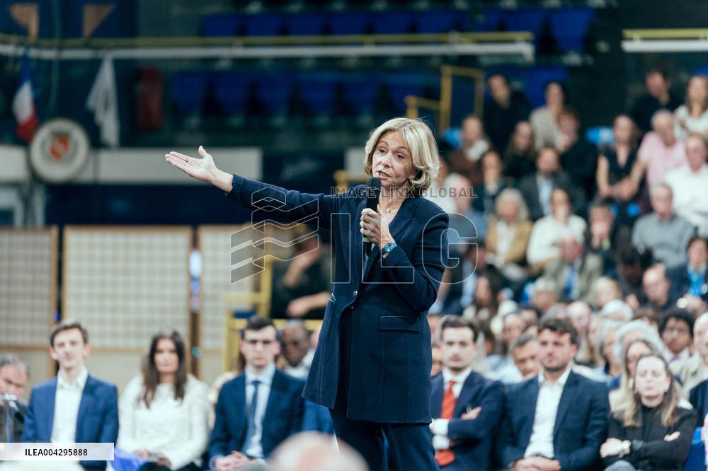 Bruno Retailleau campaign for the presidency of Les Republicains LR - Paris AJ