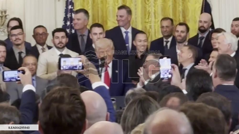 White House ceremony to honor 2024 World Series champion team