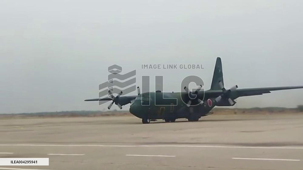 [Breaking News]Japan transports medical equipment to quake-hit Myanmar