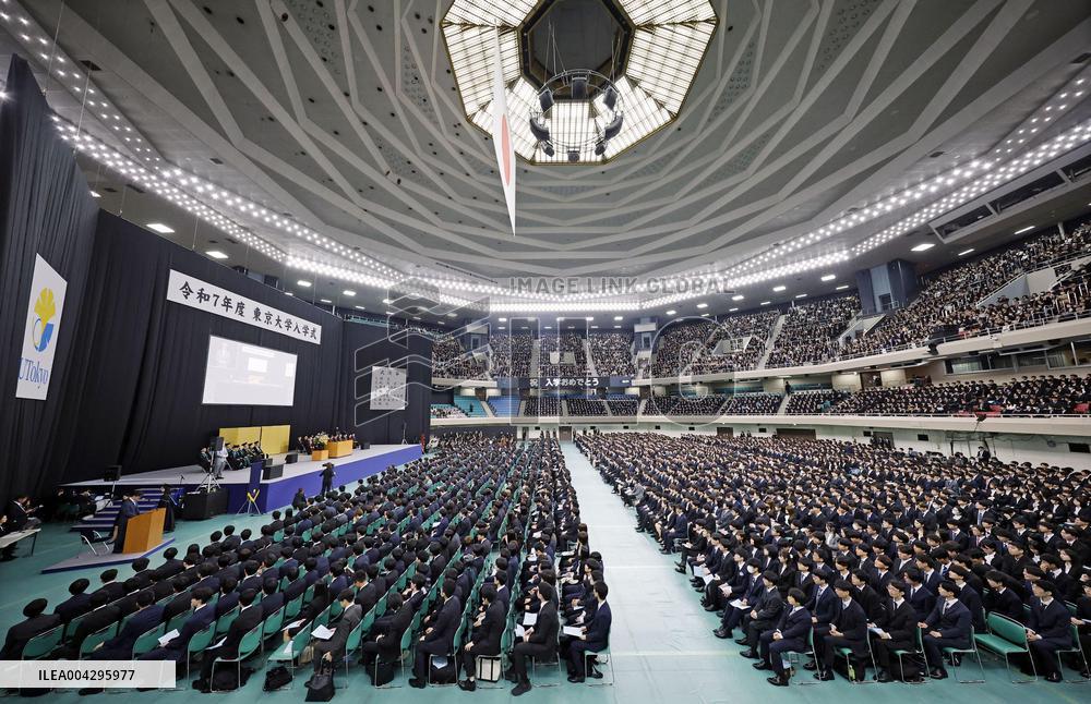 Univ. of Tokyo welcome ceremony