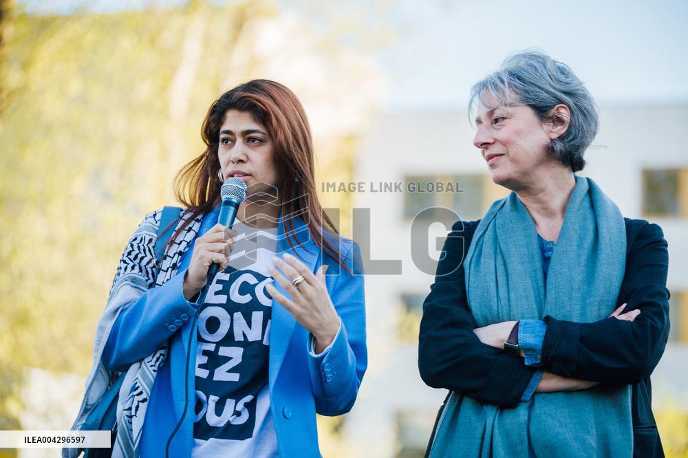 Rima Hassan at Rennes 2 - A MEP's Perspective - Rennes