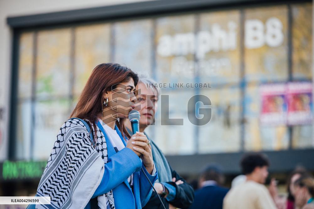 Rima Hassan at Rennes 2 - A MEP's Perspective - Rennes