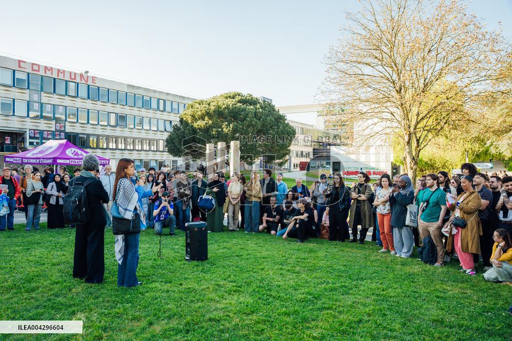 Rima Hassan at Rennes 2 - A MEP's Perspective - Rennes
