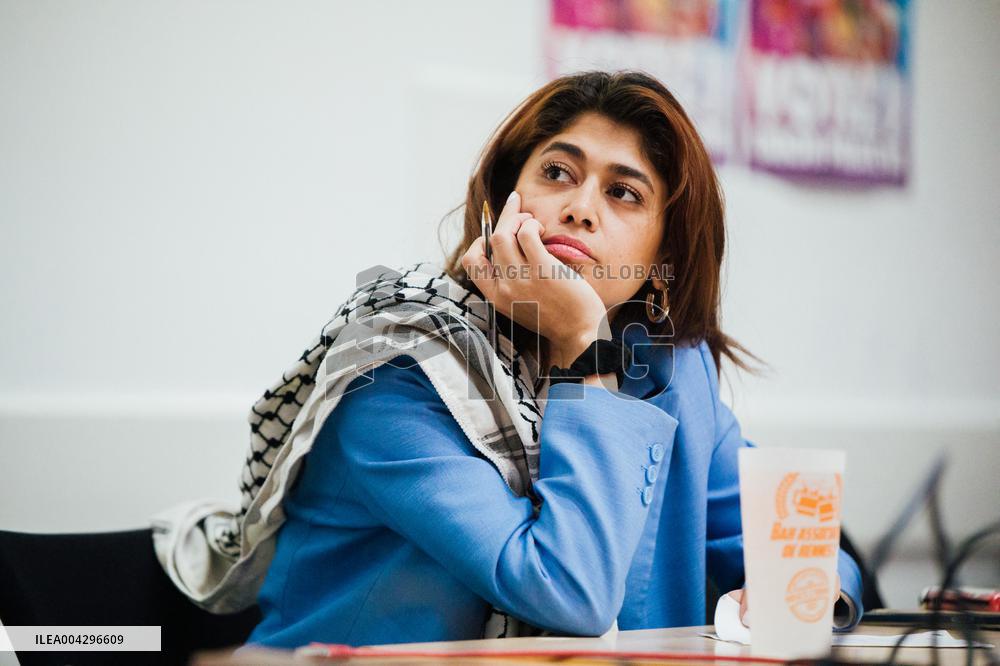 Rima Hassan at Rennes 2 - A MEP's Perspective - Rennes