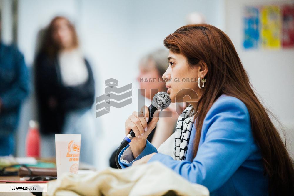 Rima Hassan at Rennes 2 - A MEP's Perspective - Rennes