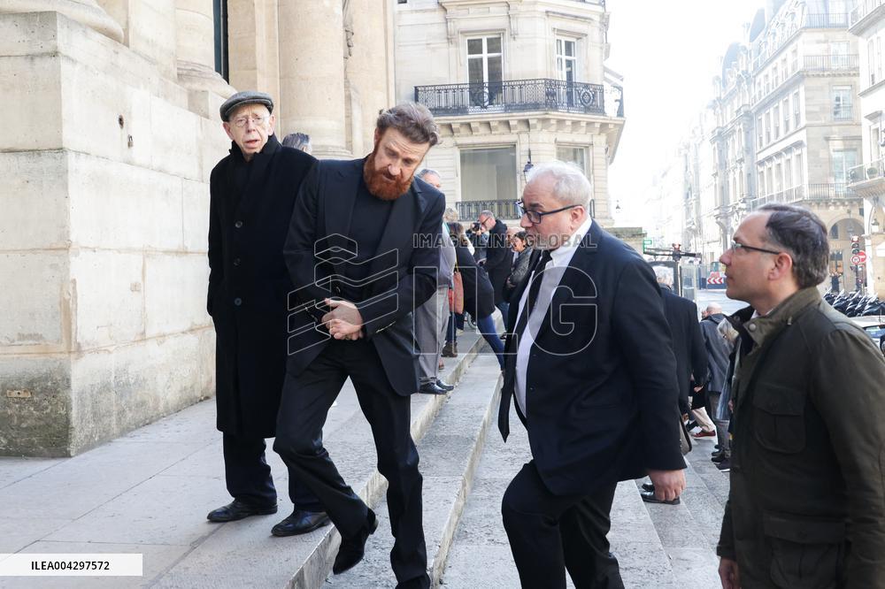 Yves Boisset Funeral - Paris