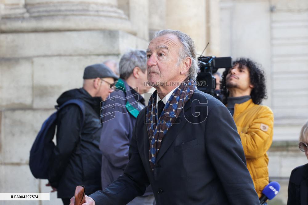 Yves Boisset Funeral - Paris