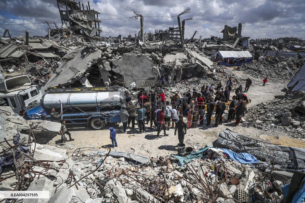Water Crisis in Jabalia Refugee Camp - Gaza