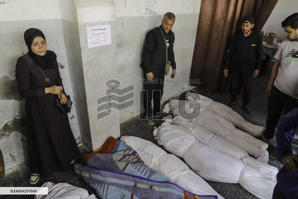 Israeli Airstrike of April 9 in Gaza - Palestine