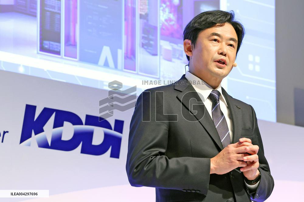 KDDI President's inaugural press conference