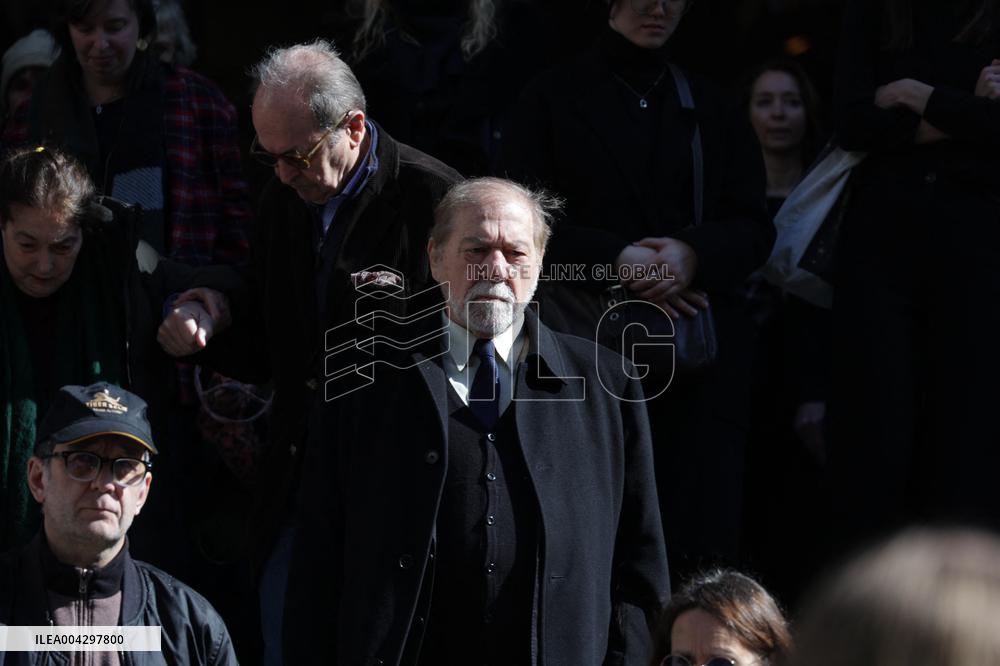 Yves Boisset Funeral - Paris