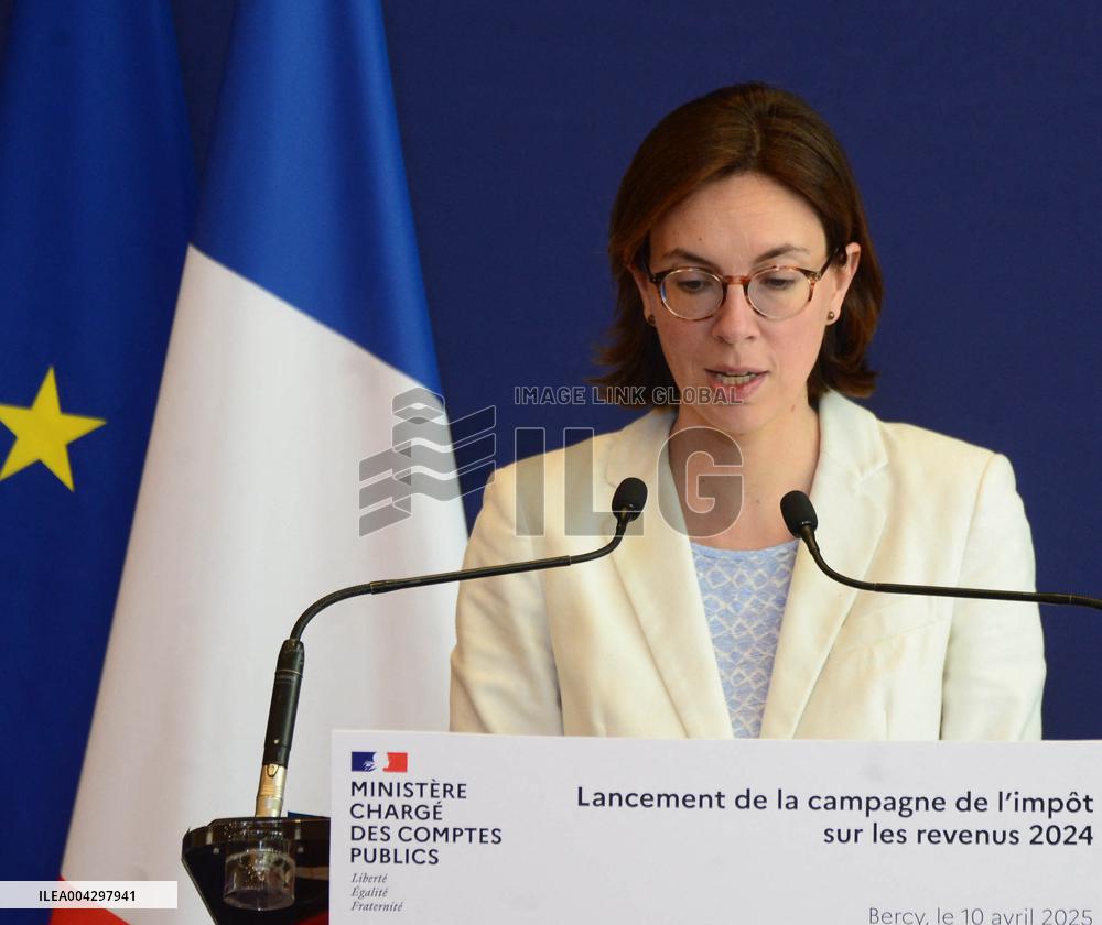 Launching the 2024 Tax Season - Ministry of the Budget in Bercy