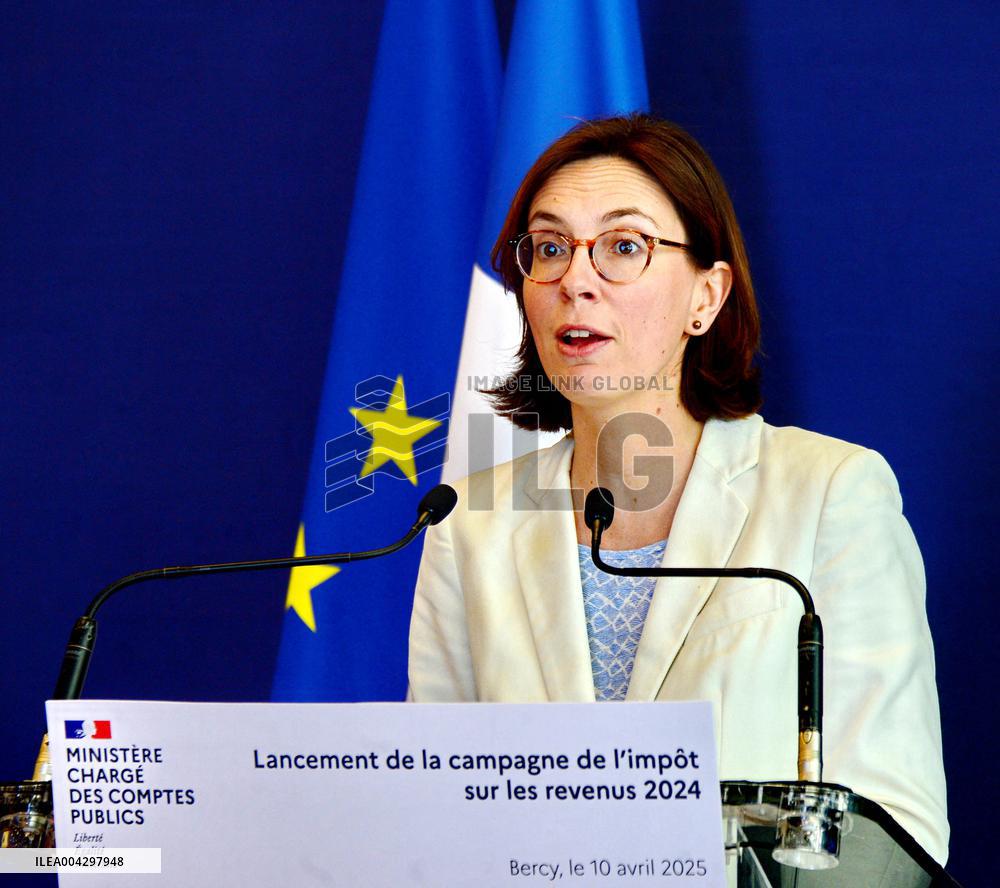 Launching the 2024 Tax Season - Ministry of the Budget in Bercy