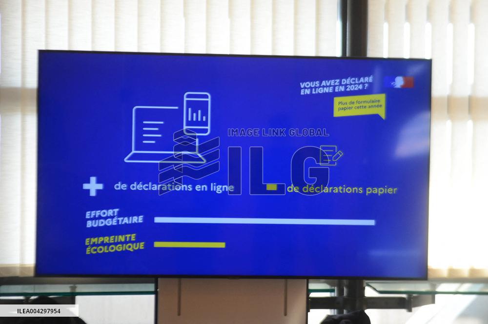 Launching the 2024 Tax Season - Ministry of the Budget in Bercy