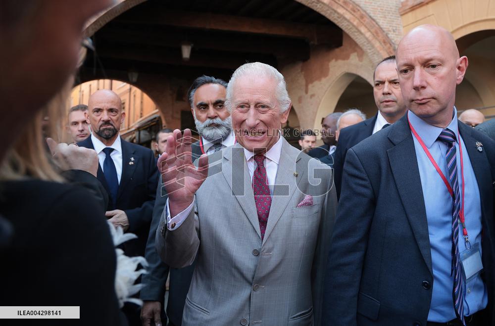 King Charles III And Queen Camilla Visit Ravenna - Italy