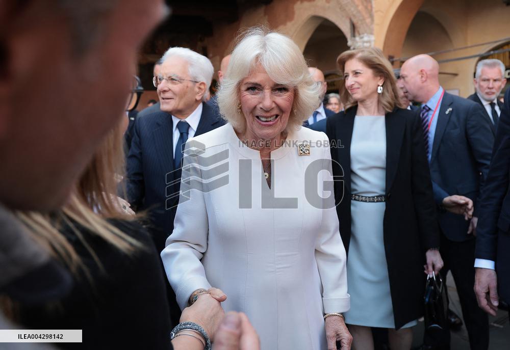 King Charles III And Queen Camilla Visit Ravenna - Italy