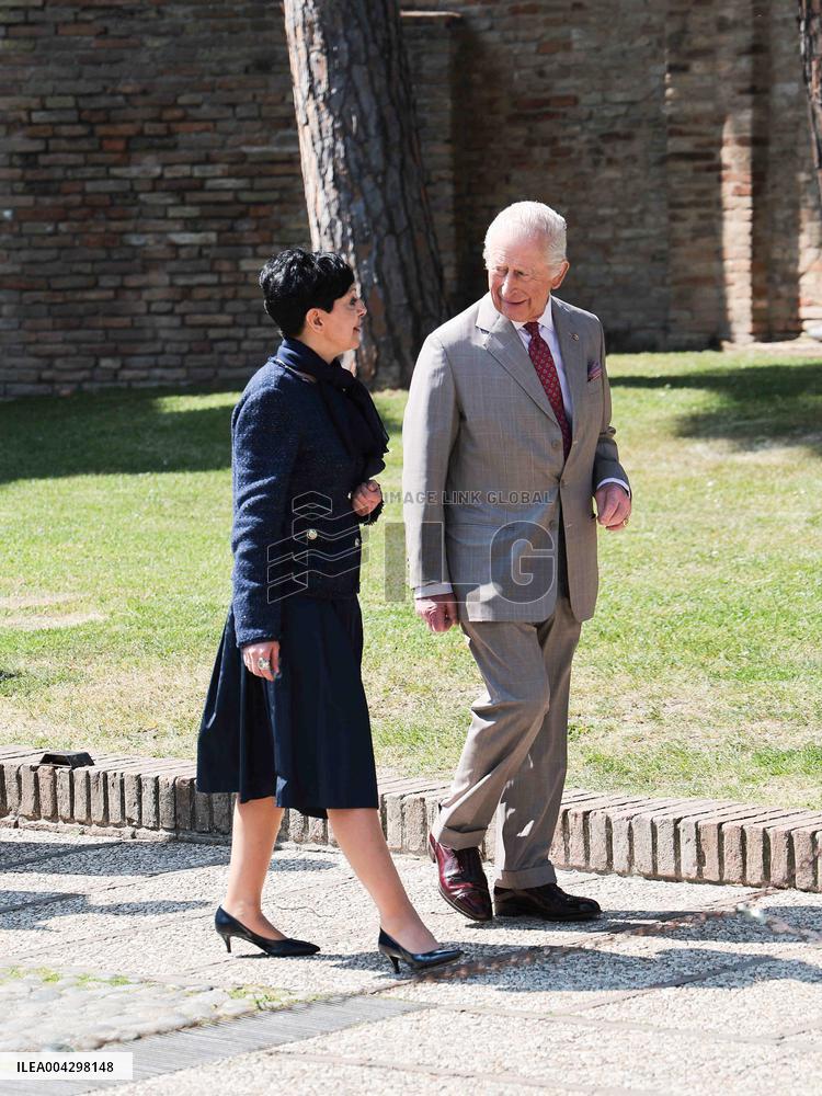 King Charles III And Queen Camilla Visit Ravenna - Italy