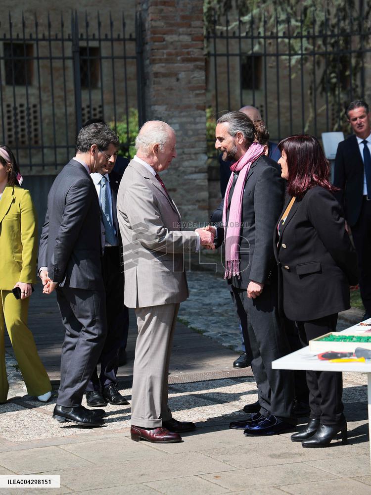 King Charles III And Queen Camilla Visit Ravenna - Italy