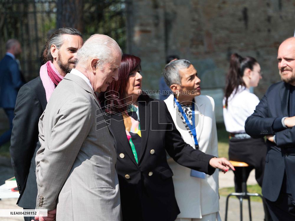 King Charles III And Queen Camilla Visit Ravenna - Italy