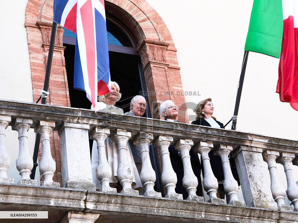 King Charles III And Queen Camilla Visit Ravenna - Italy