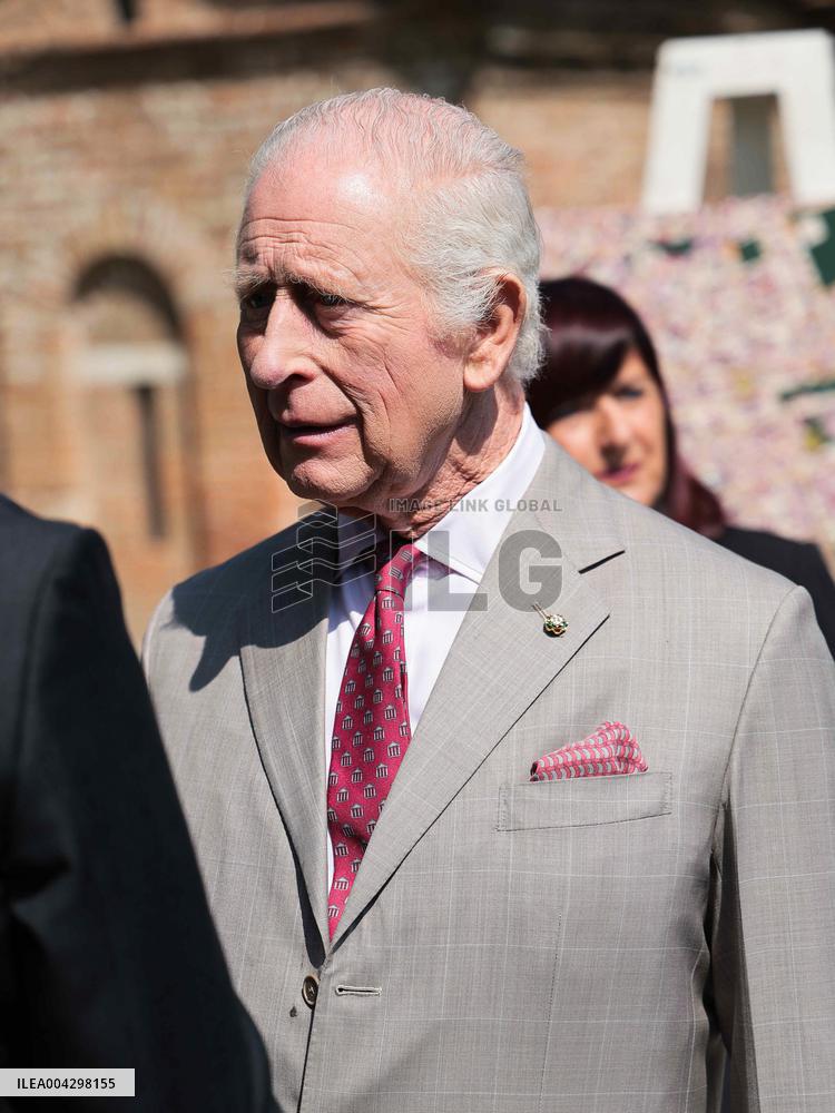 King Charles III And Queen Camilla Visit Ravenna - Italy