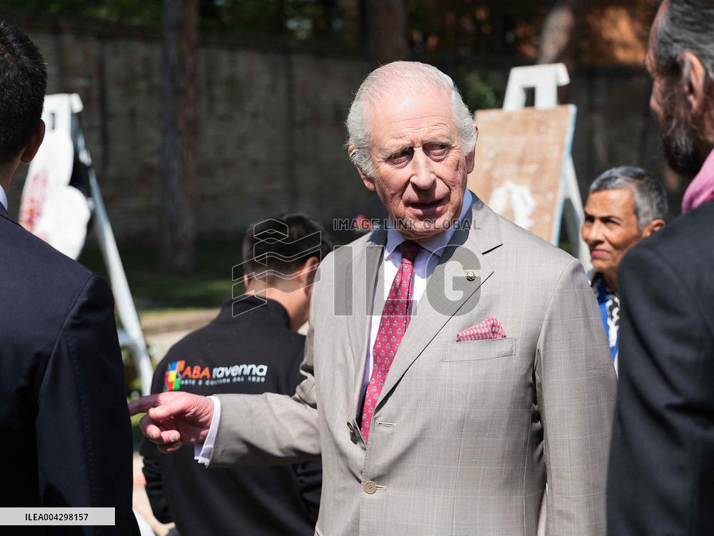 King Charles III And Queen Camilla Visit Ravenna - Italy