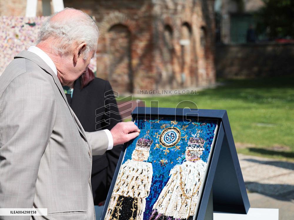 King Charles III And Queen Camilla Visit Ravenna - Italy