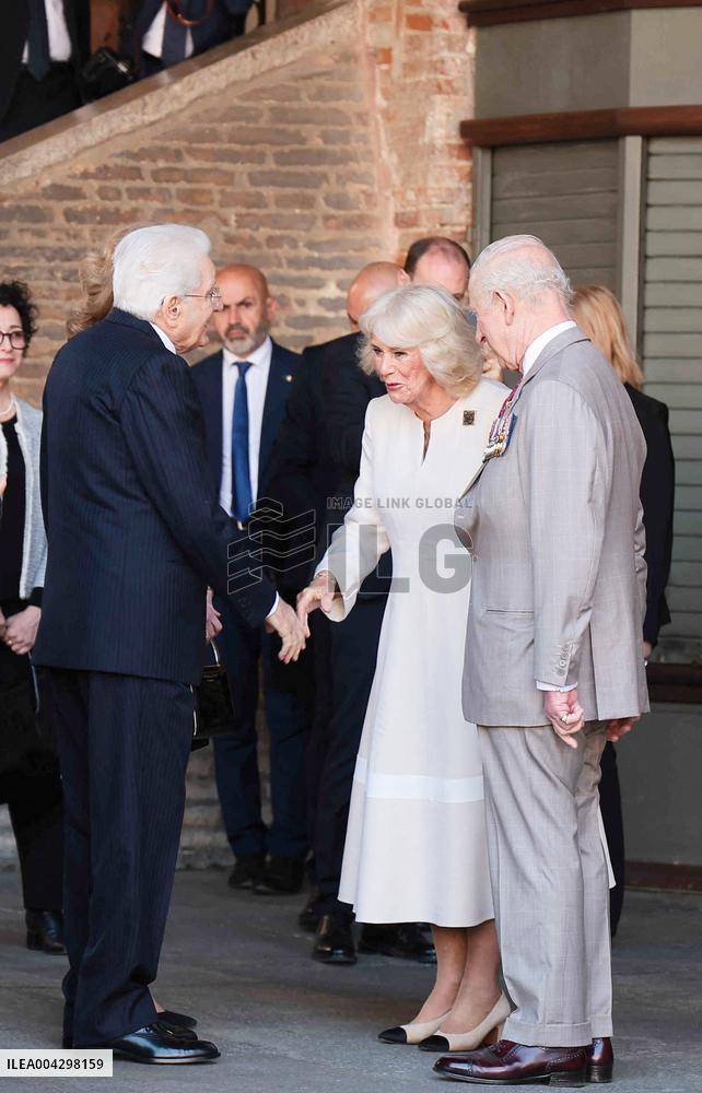 King Charles III And Queen Camilla Visit Ravenna - Italy