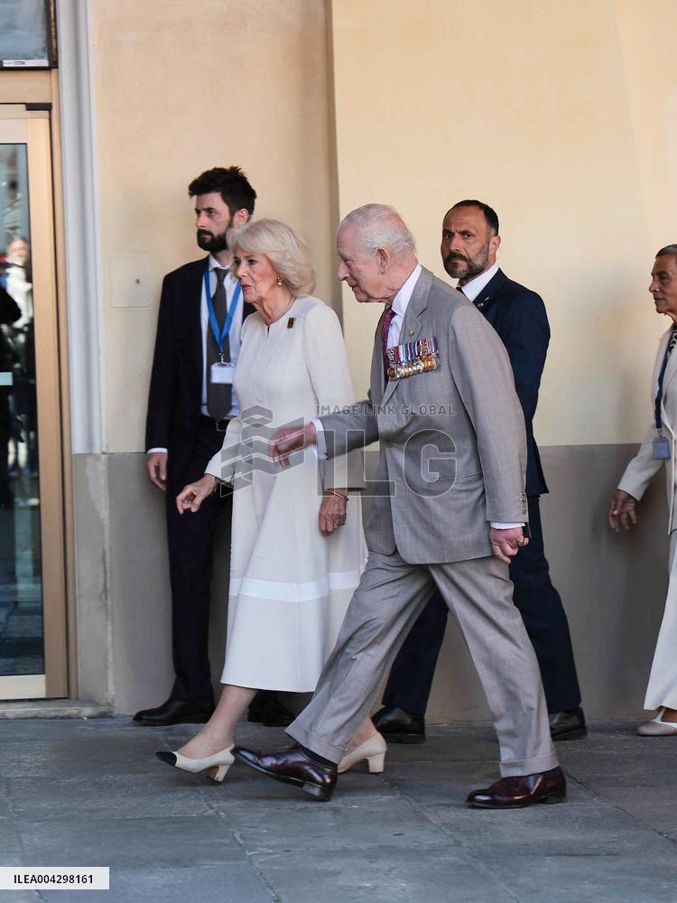 King Charles III And Queen Camilla Visit Ravenna - Italy