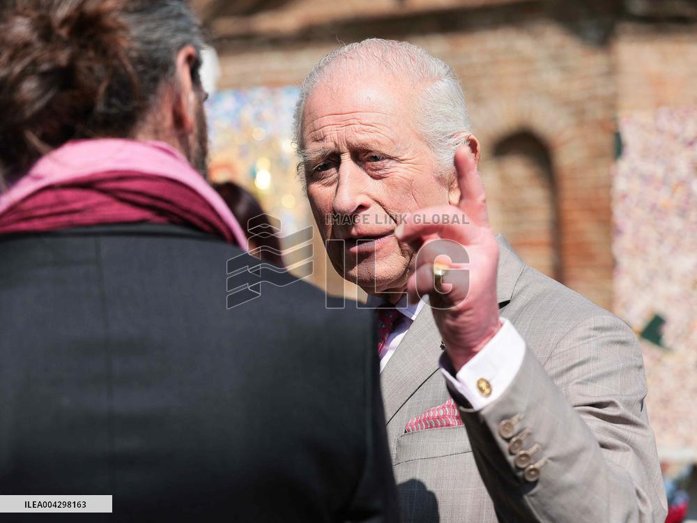 King Charles III And Queen Camilla Visit Ravenna - Italy
