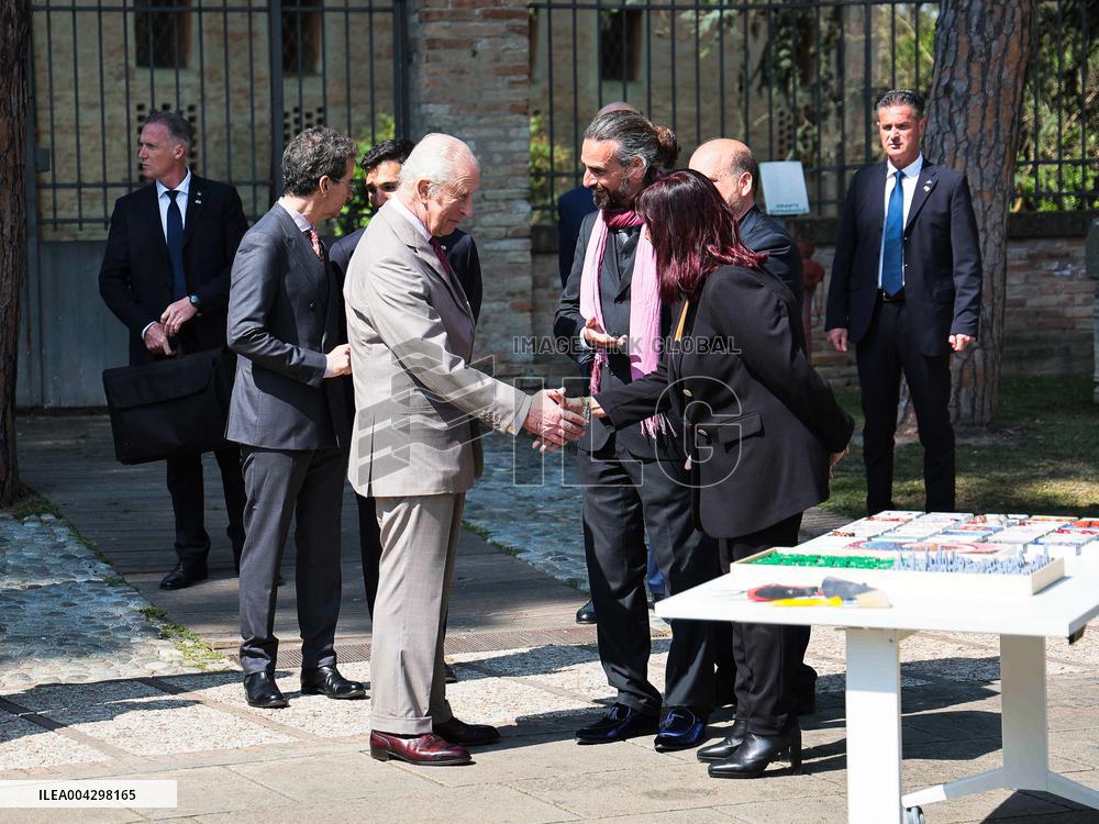 King Charles III And Queen Camilla Visit Ravenna - Italy