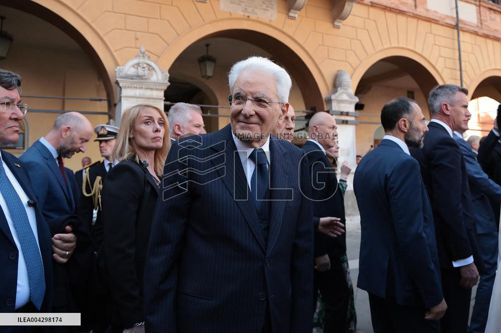 King Charles III And Queen Camilla Visit Ravenna - Italy
