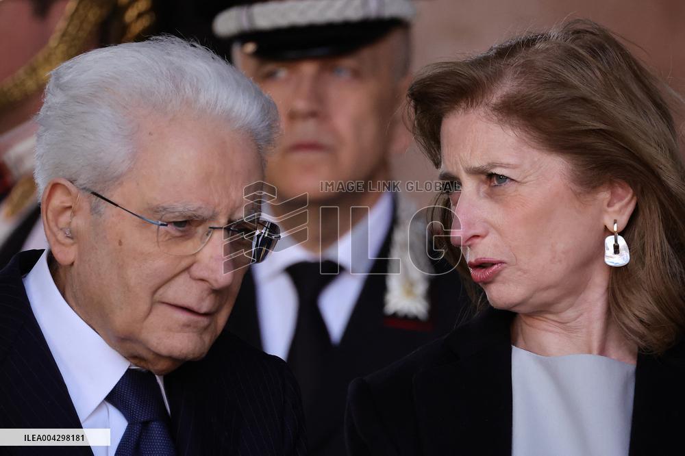 King Charles III And Queen Camilla Visit Ravenna - Italy