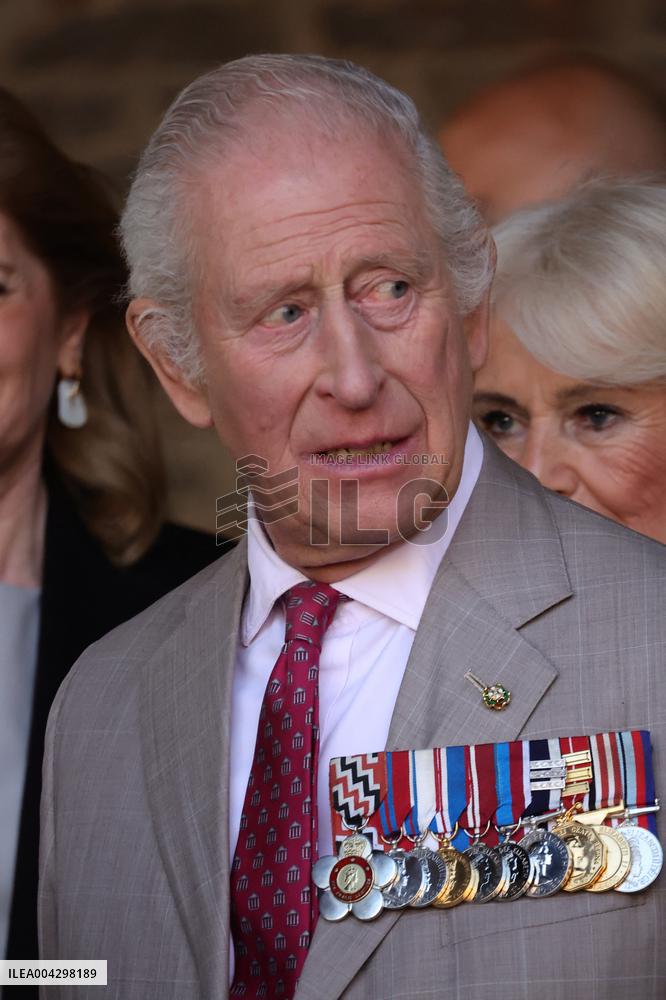 King Charles III And Queen Camilla Visit Ravenna - Italy