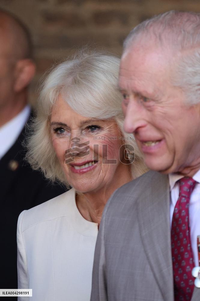 King Charles III And Queen Camilla Visit Ravenna - Italy