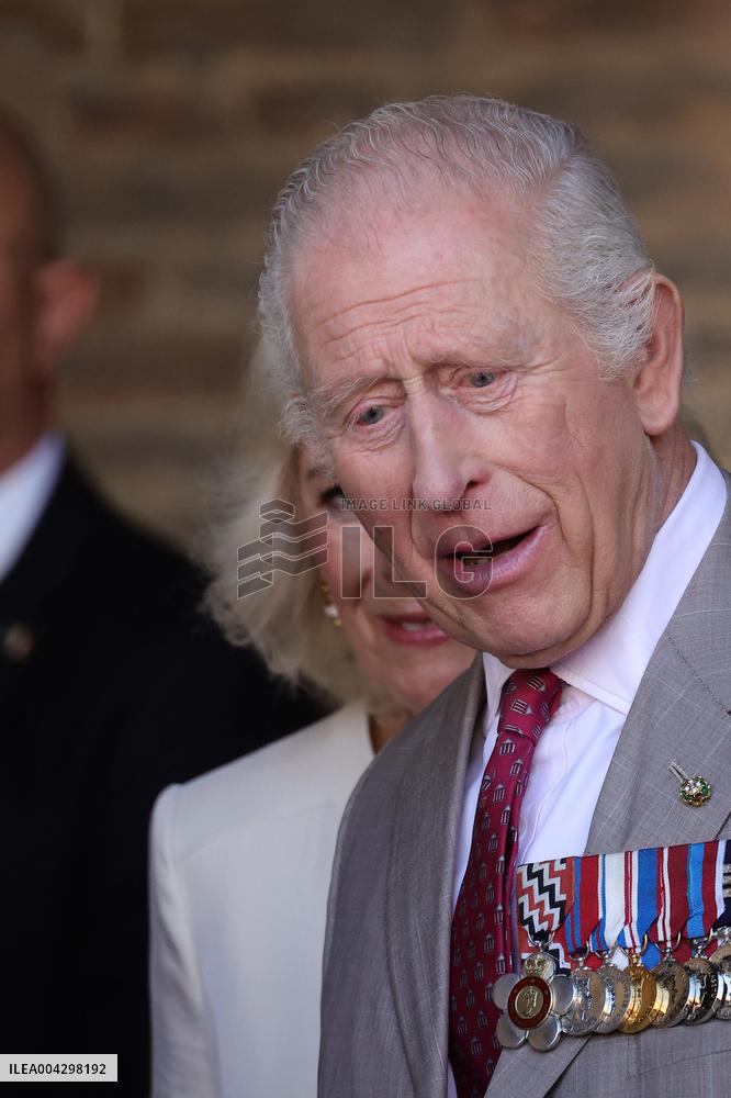King Charles III And Queen Camilla Visit Ravenna - Italy
