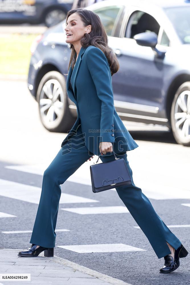 Queen Letizia Attends Princess Of Girona Foundation Talent Tour - Spain