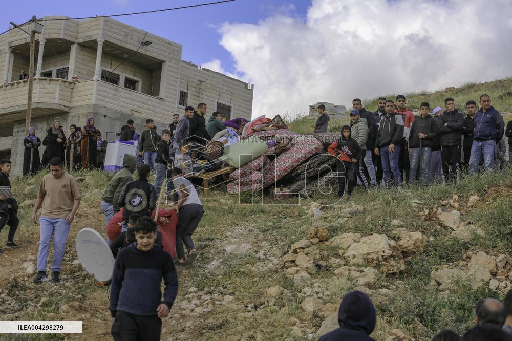 Palestinian Homes Destroyed in Hebron - West Bank