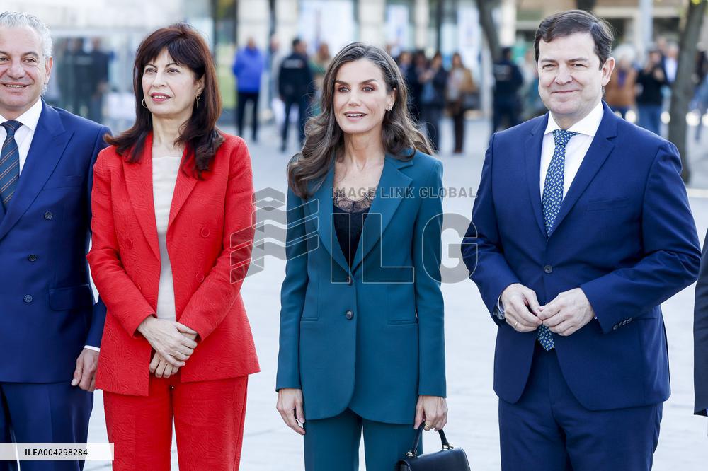 Queen Letizia Attends Princess Of Girona Foundation Talent Tour - Spain